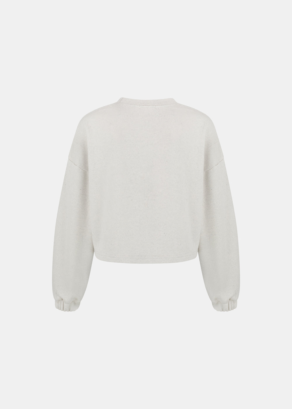 OTIS ORGANIC OFF WHITE SWEATSHIRT