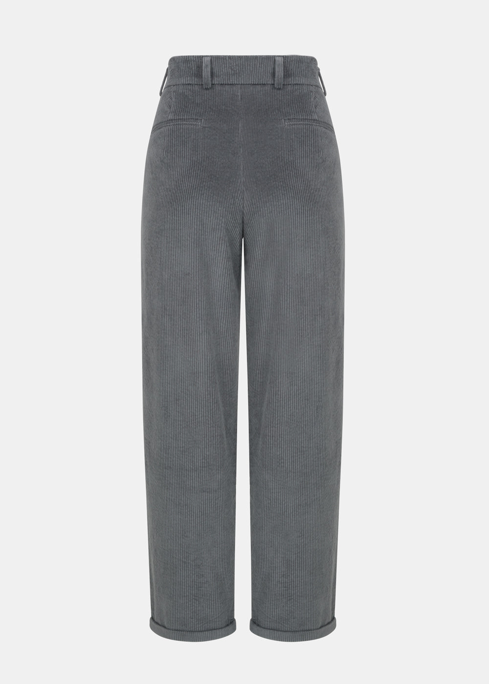 CHICHI GRAY CORDLESS TROUSERS