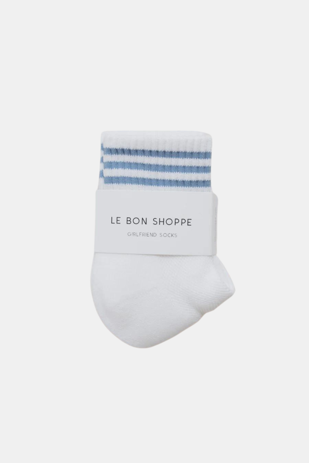 LE BON SHOPPE GIRLFRIEND IVORY SOCKS