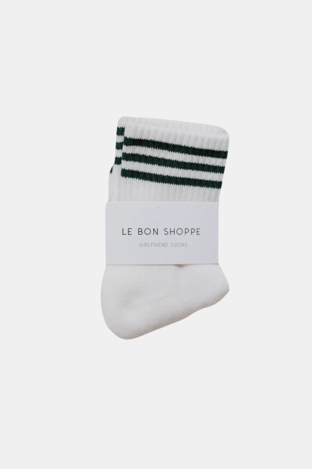 LE BON SHOPPE GIRLFRIEND EGRET SOCKS